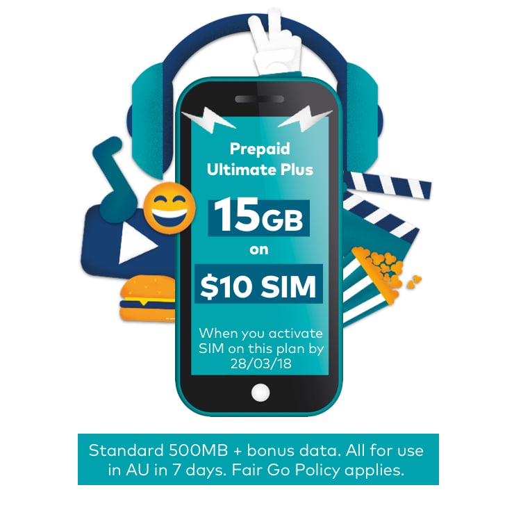 Prepaid SIM - Optus